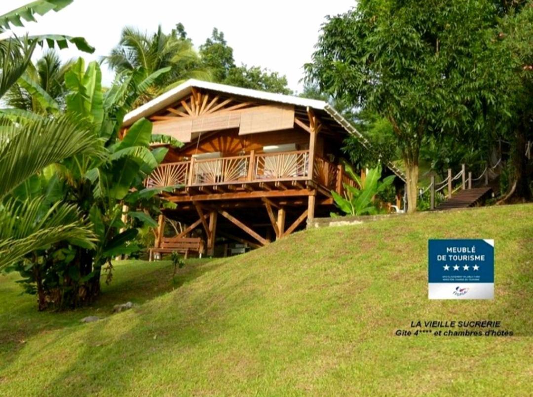 Gite 4 Etoiles, La Vieille Sucrerie St Claude Guadeloupe, Jacuzzi Spa Privatif, Vue Exceptionnelle Sur La Mer Des Caraibes バステール エクステリア 写真