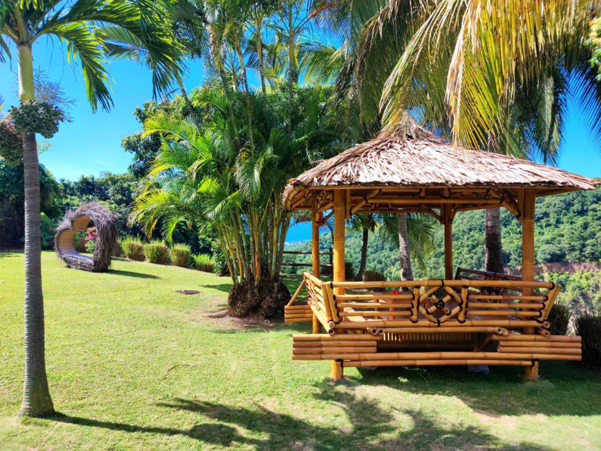 Gite 4 Etoiles, La Vieille Sucrerie St Claude Guadeloupe, Jacuzzi Spa Privatif, Vue Exceptionnelle Sur La Mer Des Caraibes バステール エクステリア 写真